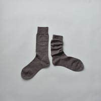 MERINO WOOL SOCKS / 22-24cm  Heather gray