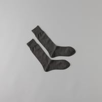 MERINO WOOL SOCKS / 22-24cm  Coffee brown