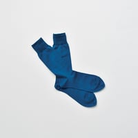 COTTON SOCKS / 22-24cm  Cobalt blue
