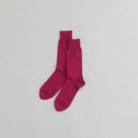 COTTON SOCKS / 22-24cm  Grape