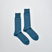 COTTON SOCKS / 25-27cm  Dutch blue
