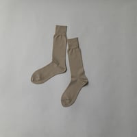 COTTON SOCKS / 22-24cm  Sand