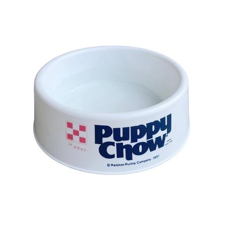 Puppy chow dog tray / アメリカ雑貨 犬用 トレイ