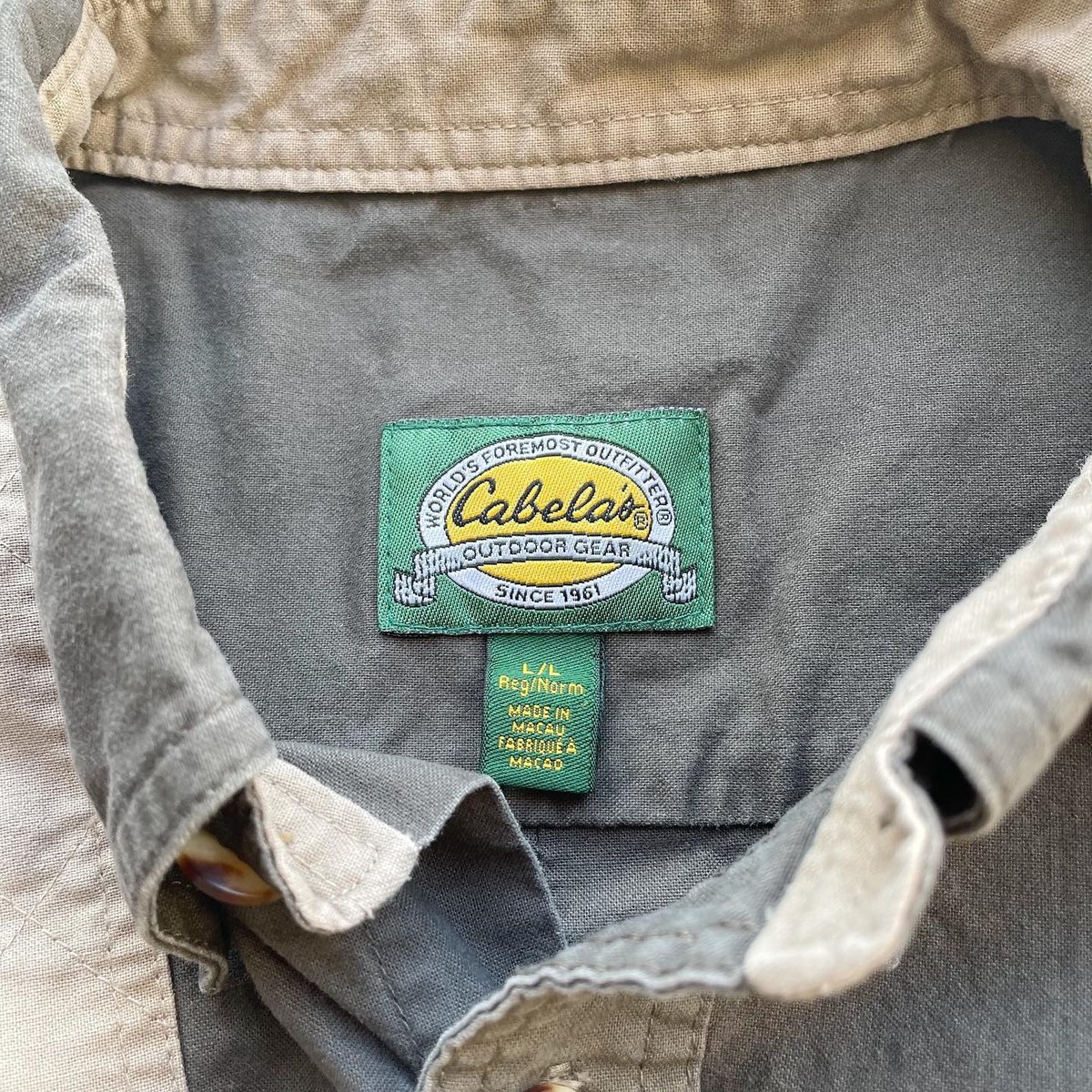 Cabela's L/S hunting shirt / カベラス 長袖 ハンティングシャツ