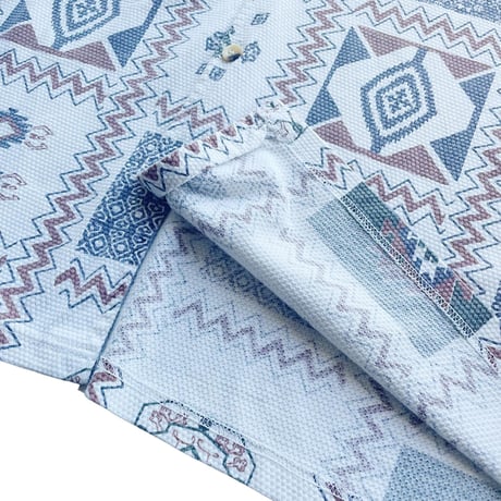 P Qualitat native pattern cotton shirt