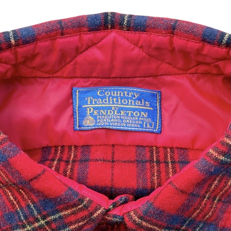 Pendleton wool check shirt / ペンドルトン ウールチェックシャツ