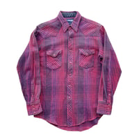 80's Wrangler heavy-flannel western shirt / 80年代 ラングラー ヘビネル ウエスタンシャツ