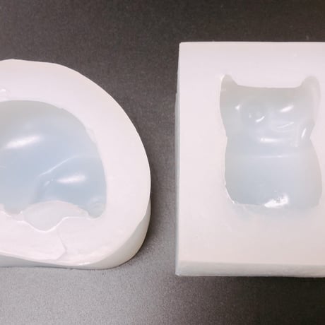 こぶたちゃんのシリコンモールド(ペア)