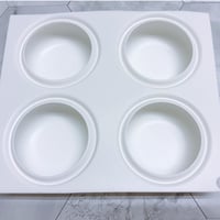 シリコンモールド　丸形　4個入り
