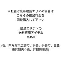 離島エリアでの送料専用アイテム
