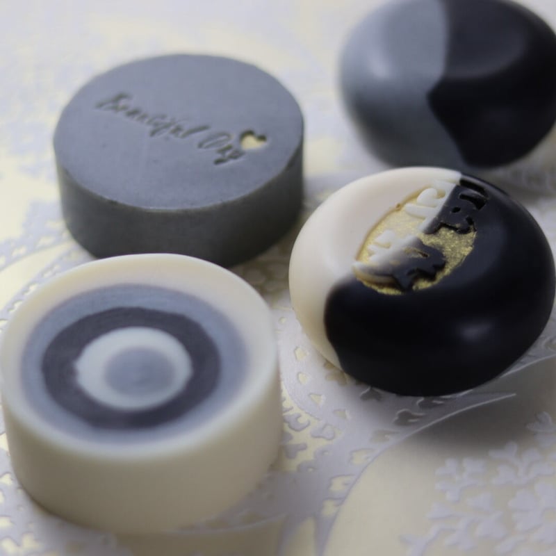 手作り石けん専用 オーダーメイドのアクリルスタンプ（2個