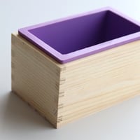 木箱付きシリコンモールド（石けん生地500ｇ）