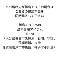 離島エリアでの送料専用アイテム
