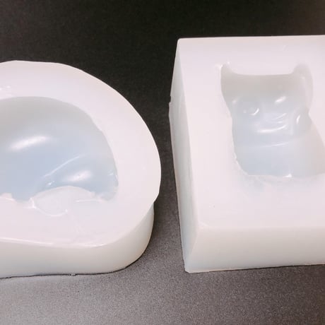 こぶたちゃんのシリコンモールド(ペア)