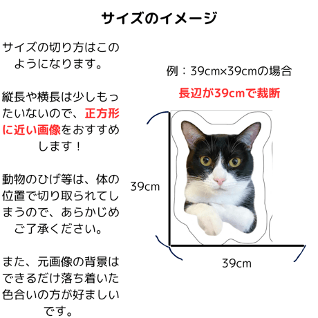 オーダーメイドクッション