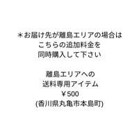 離島エリアでの送料専用アイテム