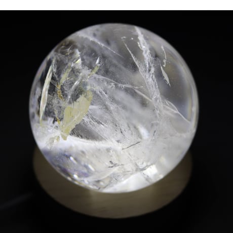 天然クリアクォーツボール　水晶　 一点物