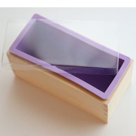 木箱付きのシリコンモールド（Sサイズ）蓋つき