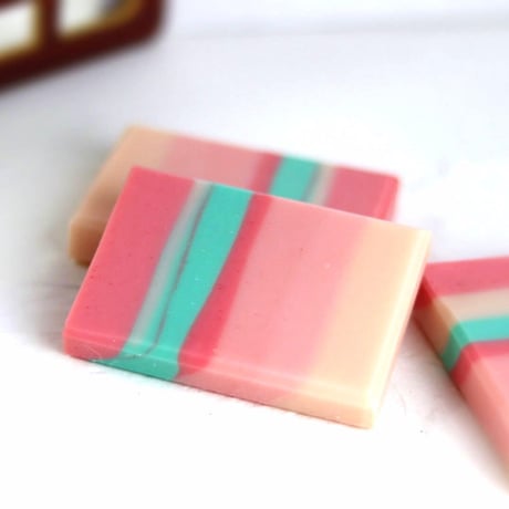 手作り石けん専用カラーパウダー　サーモンピンク（マット）20g