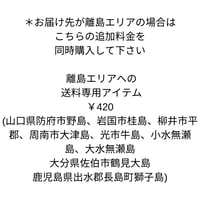 離島エリアでの送料専用アイテム