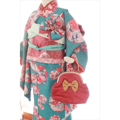 七歳ニンジンさん　青丹吉野　帯セット   中古