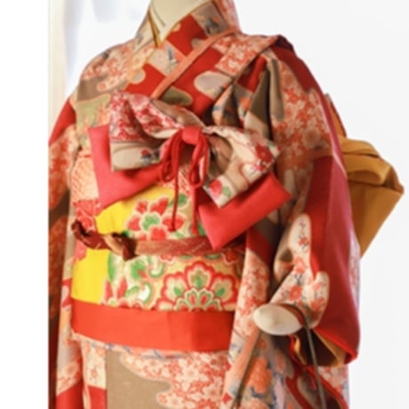 七歳ニンジンさん　雲居吉野　帯セット   中古