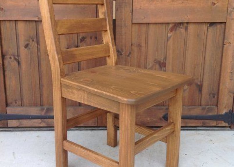 ラダーバックチェア typeC | 湘南woods パイン材家具専門店