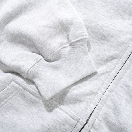 CASH ONLY Heavy-Weight Zip-Thru Hood Ash