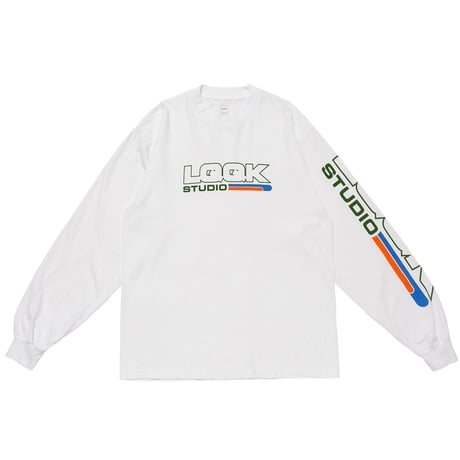 LQQK STUDIO ALL TERRAIN LOGO LONG SLEEVE WHITE
