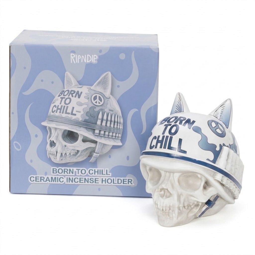 RIPNDIP Born To Chill Ceramic Incense Holder (I