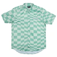RIPNDIP Checked Short Sleeve Button Up (Olive/Pine)
