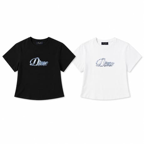 Dime MTL Cursive Denim Tee