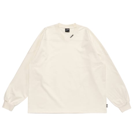 LQQK STUDIO HOCKEY TEE OFF WHITE