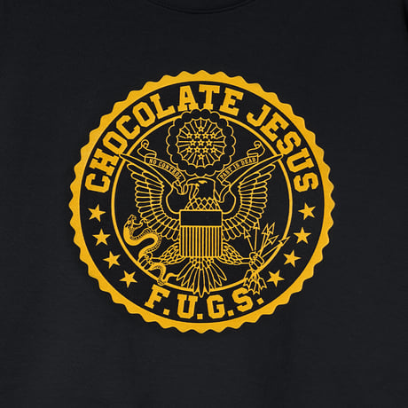 (F.U. GENERAL STORE x Chocolate Jesus) FUCJ Crewneck BLACK