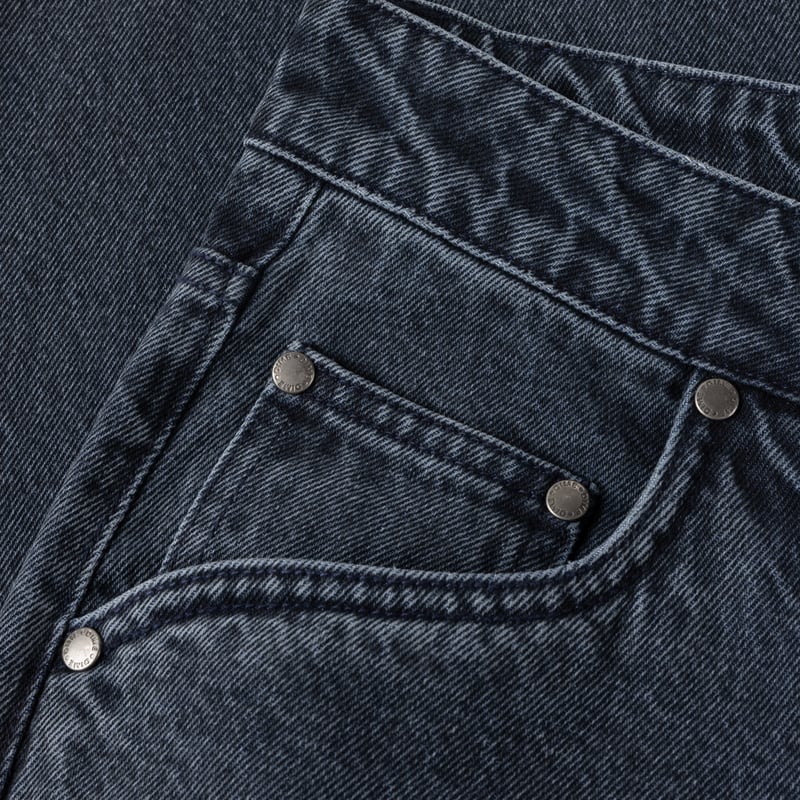 Dime MTL Baggy Denim Pants Overdyed Blue | F.U. Dime MTL Baggy Denim Pants Overdyed Blue | F.U.
