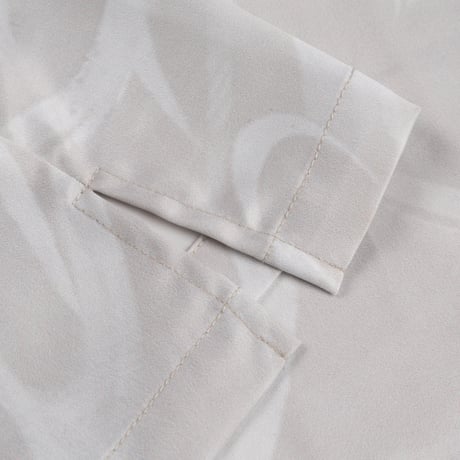 DIME mtl Chilling Satin Shirt CREAM