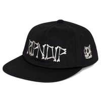 RIPNDIP Bones Snapback (BLACK)