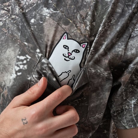 RIPNDIP LORD NERMAL POCKET TEE (NERM TREE CAMO)