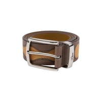 DIME mtl Premium Leather Belt  BROWN