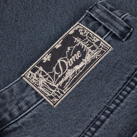 Dime MTL Classic Denim Shorts OVERDYED BLUE