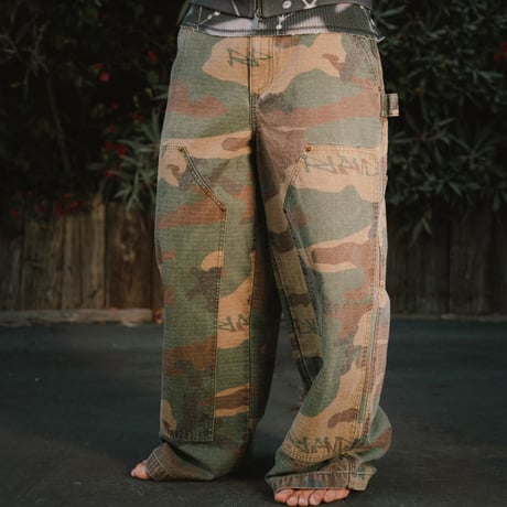 RIPNDIP Claws Camo Extra Wide Cargo Pants