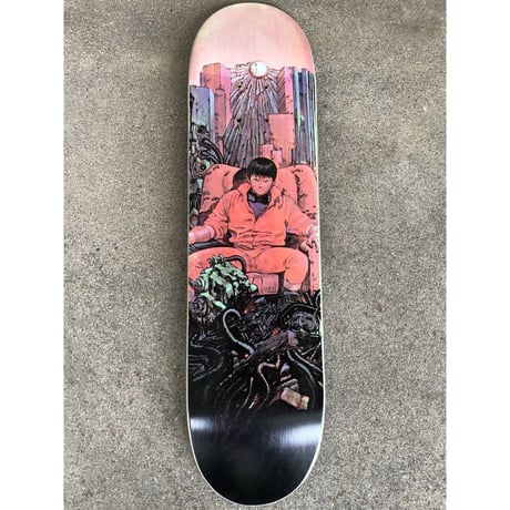 JEREMY KLEIN HOOK UPS SKATE DECK AKIRA HAND SCREENED