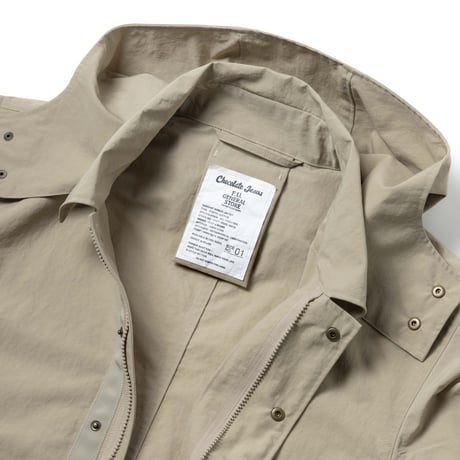 (F.U. GENERAL STORE x Chocolate Jesus) Vagrant Armor Jacket - Beige