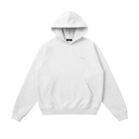 DIME MTL Cursive Small Logo Hoodie ASH