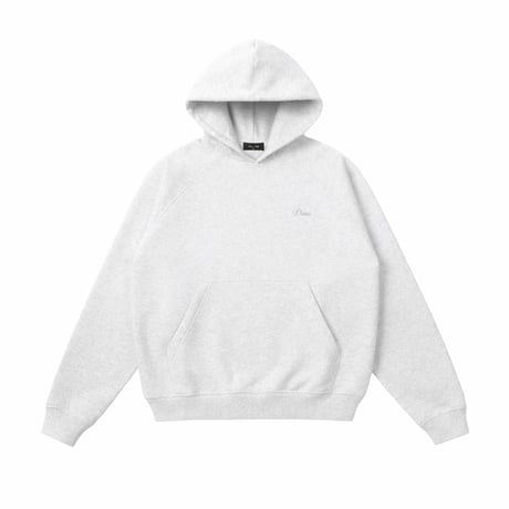 DIME MTL Cursive Small Logo Hoodie ASH