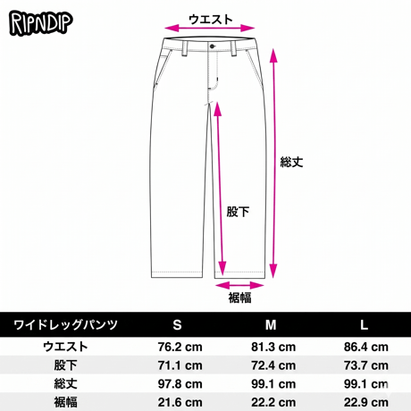 RIPNDIP Claws Camo Extra Wide Cargo Pants