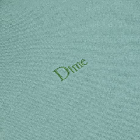 DIME mtl Classic Small Logo Crewneck SEAWEED