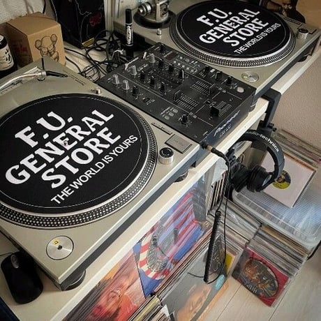 F.U. GENERAL STORE OG LOGO TURNTABLE SLIP MATS