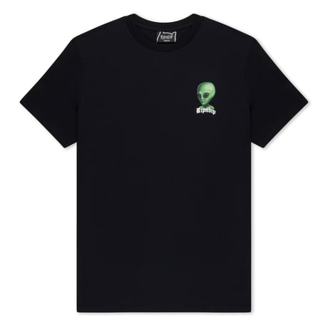 RIPNDIP WE COME IN PEACE TEE (BLACK)