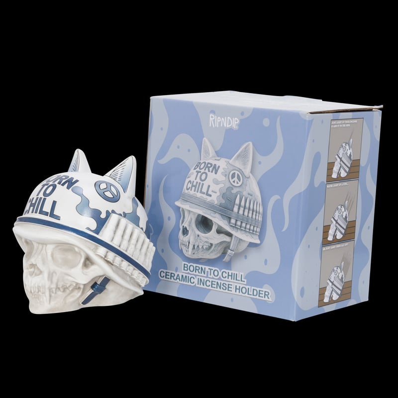 RIPNDIP Born To Chill Ceramic Incense Holder (I
